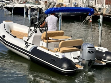 Bareboat Rental RIB Tiger with a boat licence