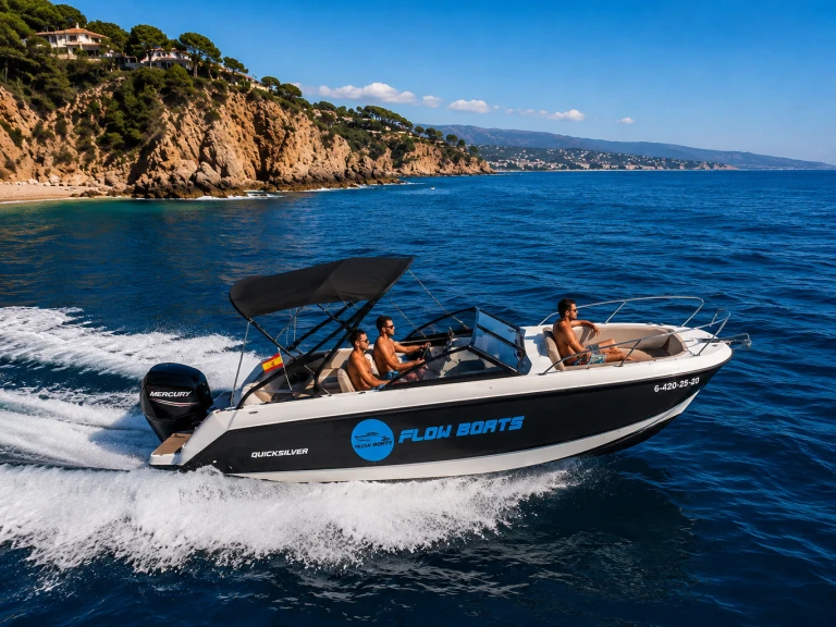 Location Bateau à moteur à Blanes - Quicksilver Activ 605 Bowrider
