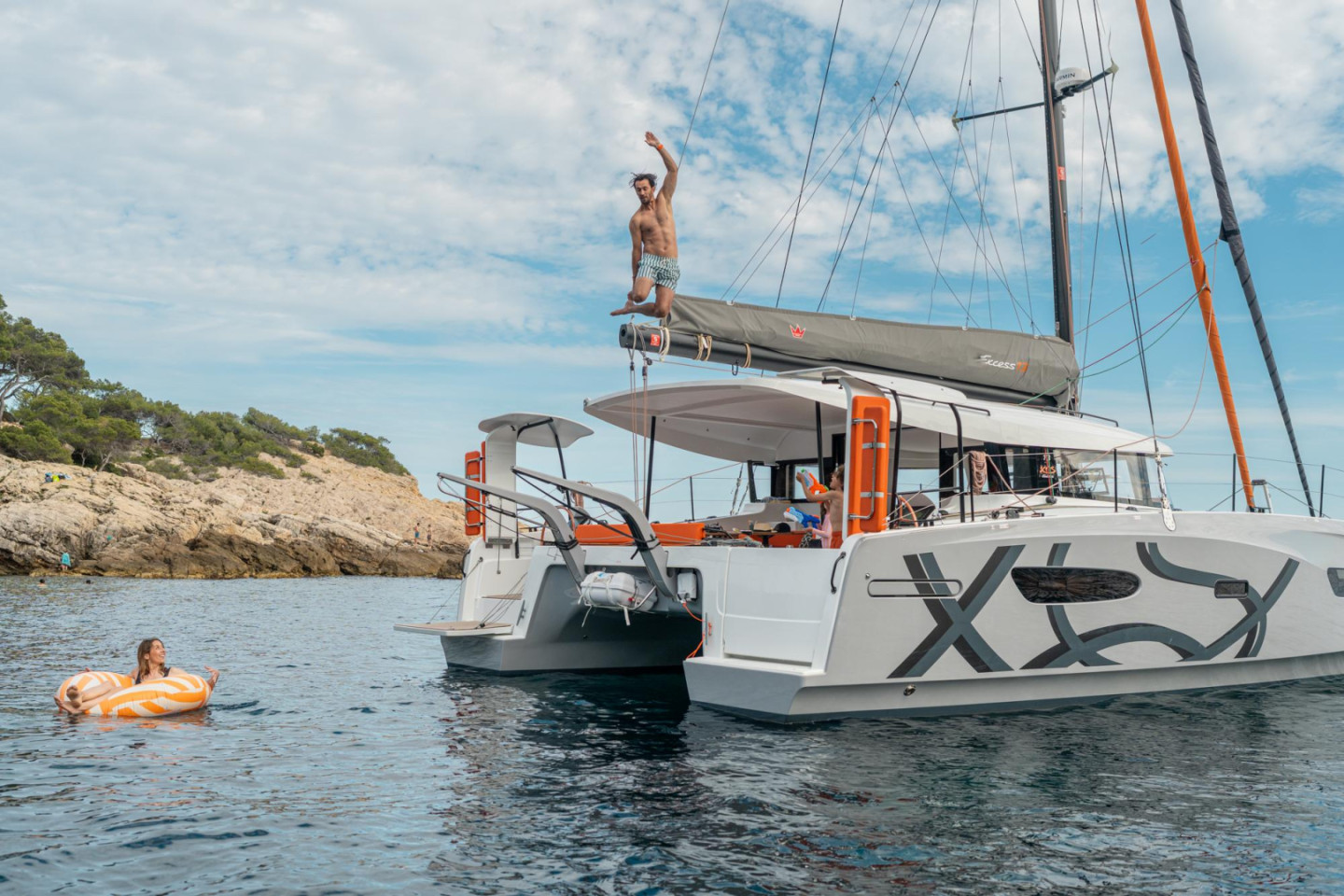 Excess 13 eco solar catamaran charter in Canet-en-Roussillon, France
