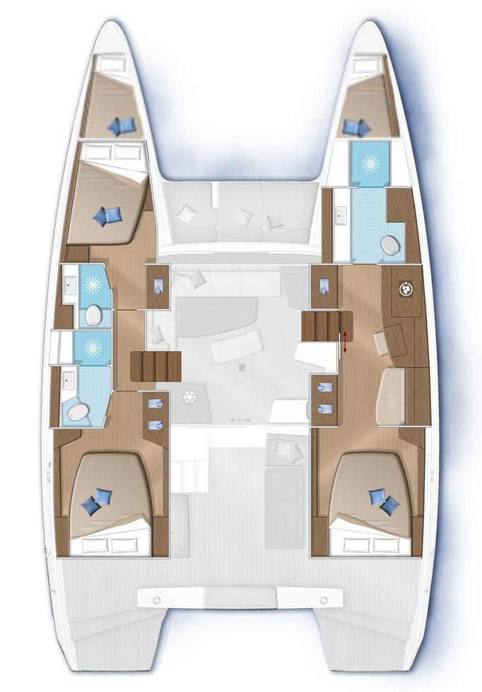 Louer Catamaran avec ou sans skipper Lagoon à Sibenik