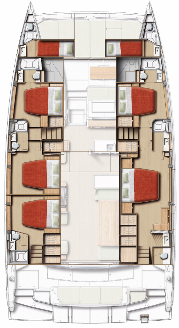 Catamaran à louer à Rogoznica au meilleur prix
