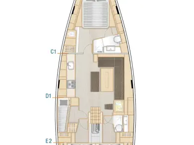Louez un Hanse Hanse 508 à Seget Donji