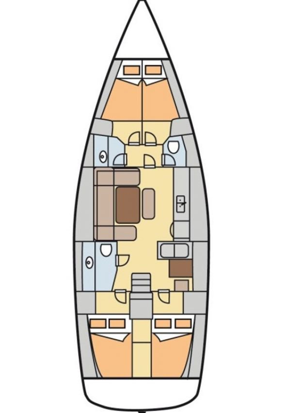 Location à Fethiye - Dufour Dufour 450 Grand Large sur SamBoat