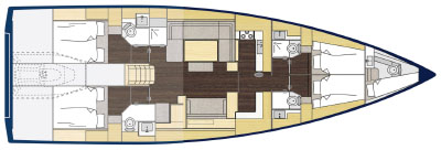 Location bateau Álimos pas cher Bavaria C57