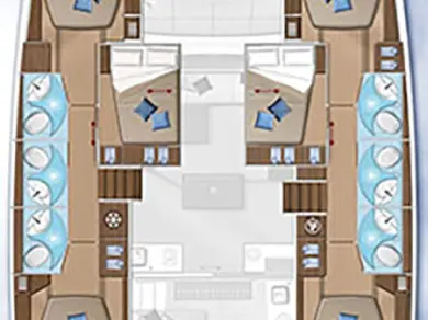 Location Catamaran à Álimos - Lagoon Lagoon 50