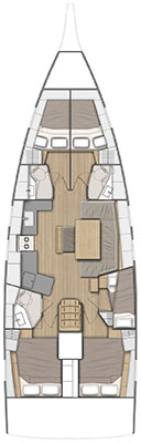 Location bateau Bénéteau Oceanis 46.1 à Lefkáda sur Samboat