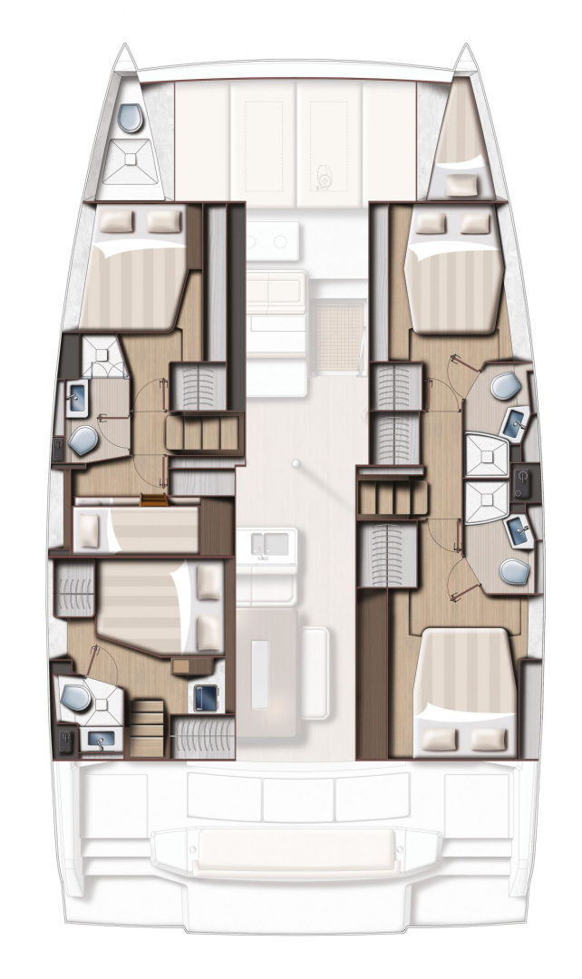 Location bateau Bali Bali 4.6 à Belize City sur Samboat