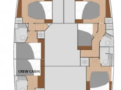 Fountaine Pajot Saba 50 a louer à Belize City