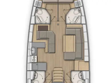 Location bateau Bénéteau Oceanis 51.1 à Road Town sur Samboat