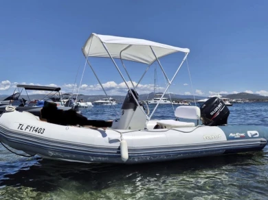 Bareboat Rental RIB Bombard with a boat licence