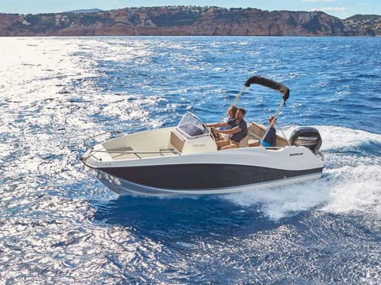 Location bateau Quicksilver Quicksilver 555 Open à Verdun-sur-le-Doubs sur Samboat