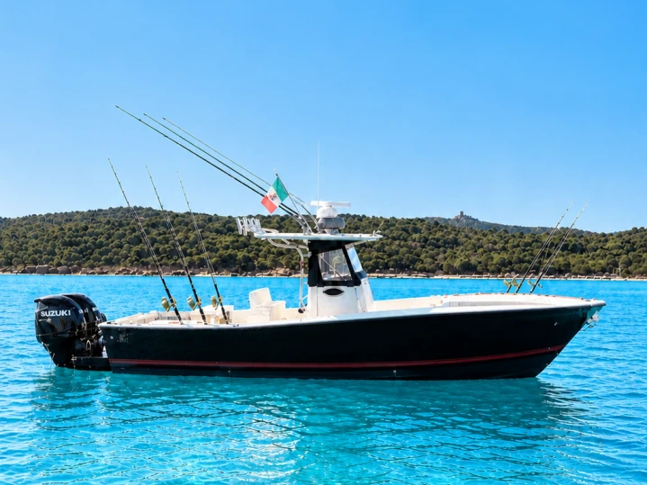 Location bateau Marina di Portisco pas cher All custom