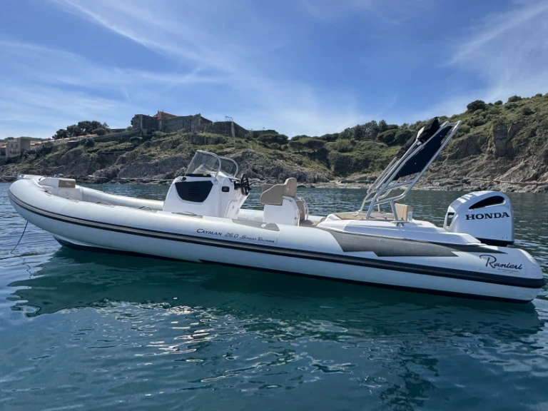 Location Semi-rigide à Argelès-sur-Mer - Ranieri Cayman 26 Sport Touring