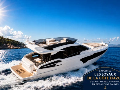 Alquiler de Yate de lujo, con o sin patrón Galeon Mandelieu-la-Napoule