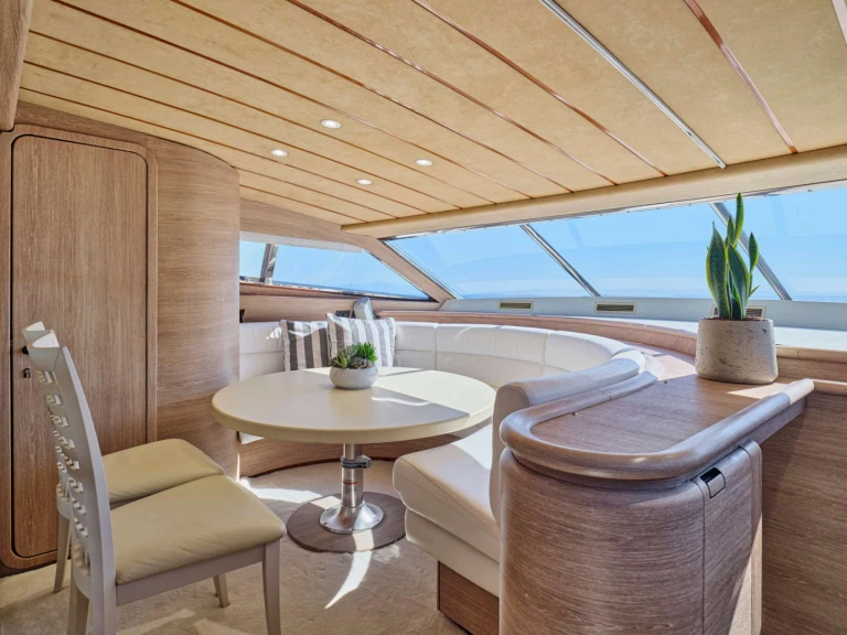 Location bateau Ferretti APE&Iota;RON BLUE à Lávrio sur Samboat
