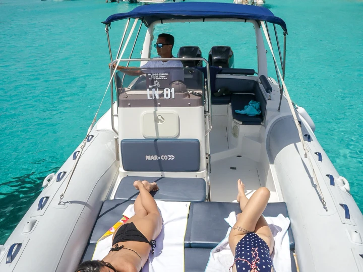 Louer Semi-rigide avec ou sans skipper Mar-Co à Santa Teresa Gallura