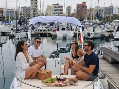 Alquiler de barcos Alicante barato de 400