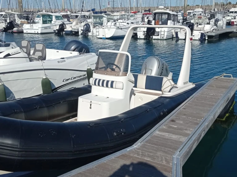 Location Semi-rigide Brunswick-Marine avec permis