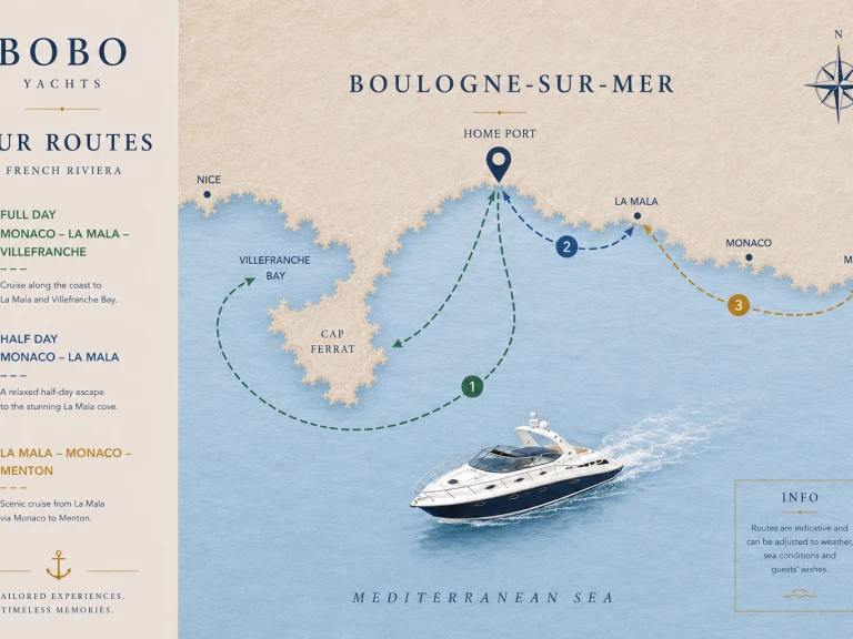 Bateau à moteur à louer à Beaulieu-sur-Mer au meilleur prix