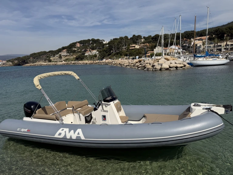 Location à La Madrague - Bwa Sport 22 GT sur SamBoat