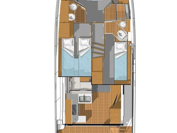 Location à Punat - Bénéteau Swift Trawler 41 Fly sur SamBoat
