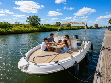 Location à Palavas-les-Flots - Jeanneau Cap Camarat 5.5 CC Serie 2 sur SamBoat