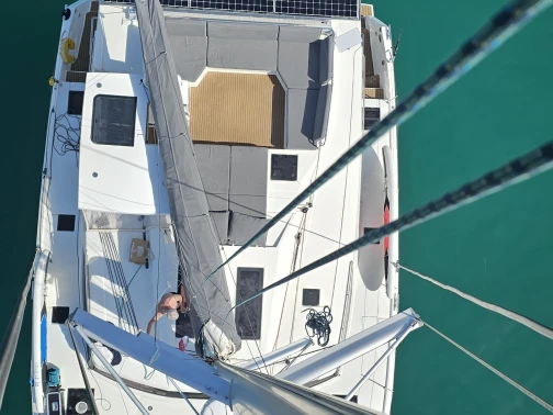 Location Catamaran à Naxos (Ville) - Fountaine Pajot Elba 45