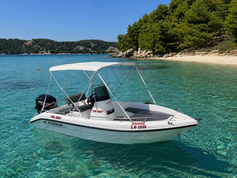 Location bateau Poseidon Blu Water 170 à Skiathos sur Samboat