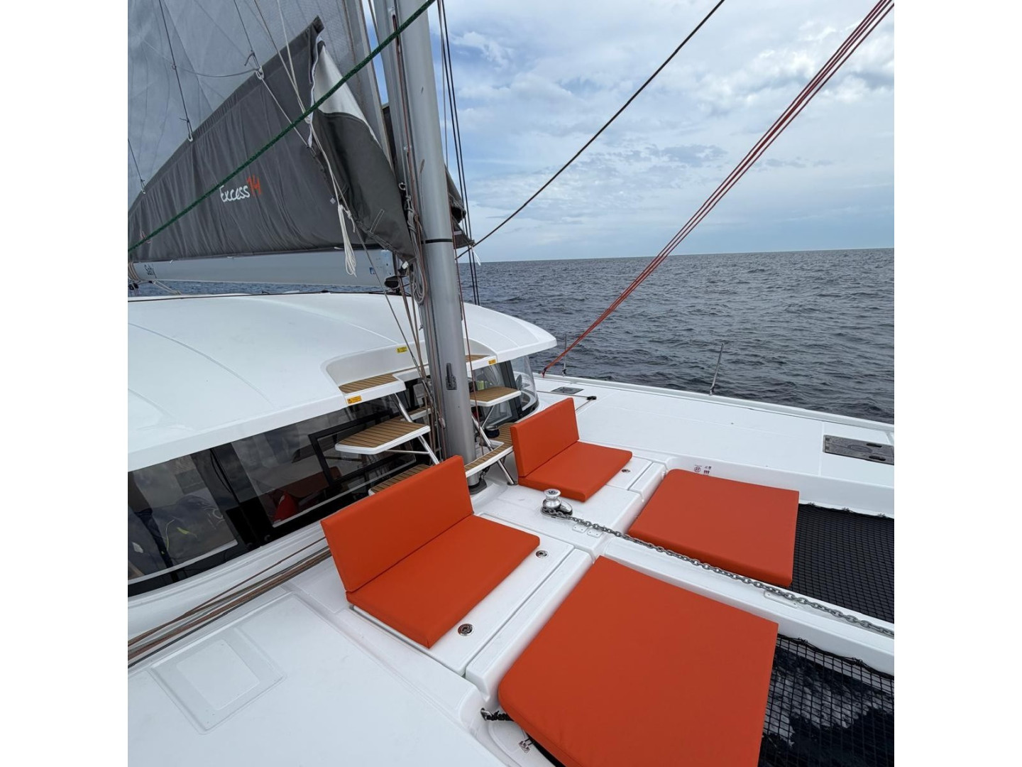 Excess 14 eco solar catamaran charter in Port Grimaud, France