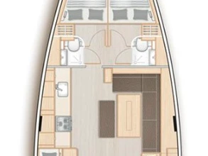 Hanse Hanse 508 a louer à Pirovac