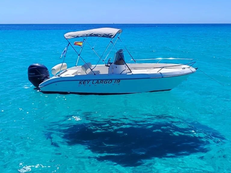 Location bateau Puerto de Fornells pas cher Key Largo 19