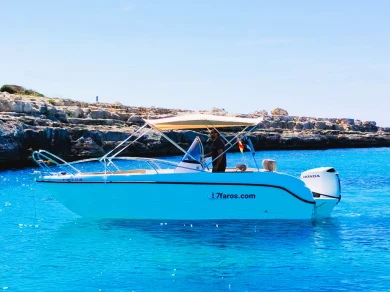 Location à Ciutadella de Menorca - Polyester Yacht Open 605 sur SamBoat
