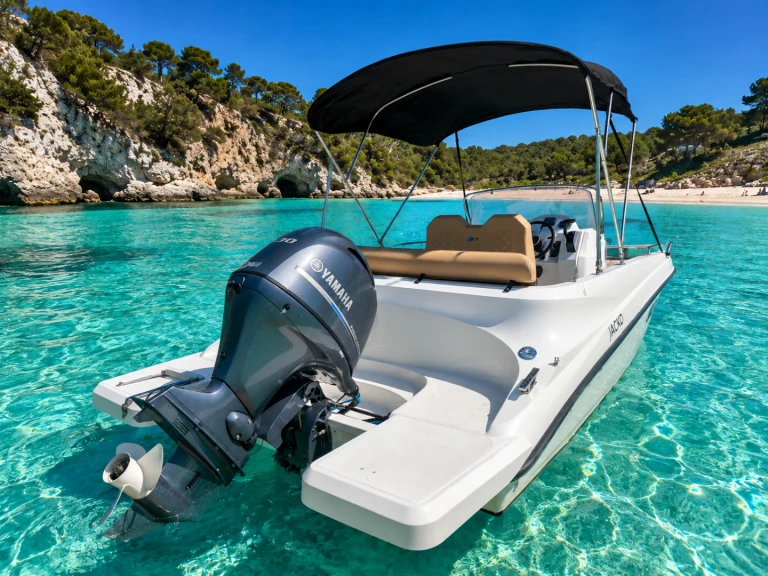 Location Bateau à moteur à Port de Ciudadella - Yamaha Aqua S7