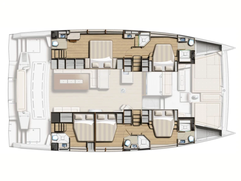 Louer Catamaran avec ou sans skipper Bali à Trapani
