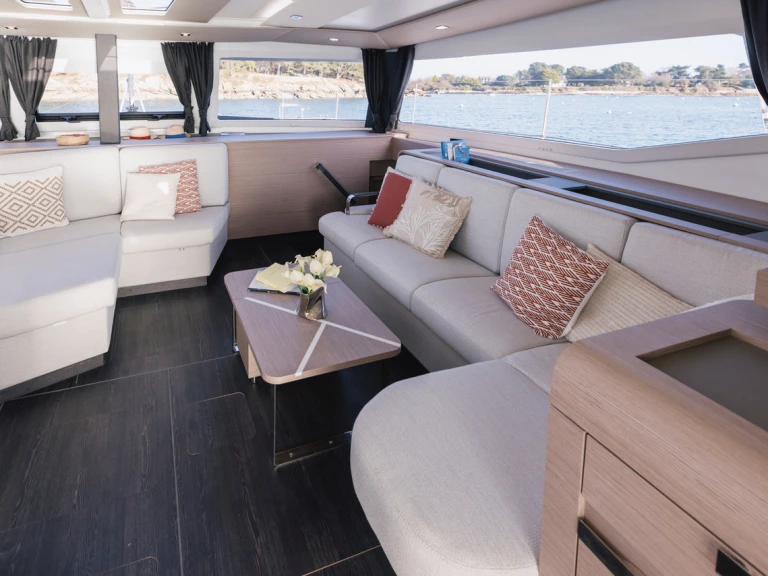Location à Sant Antoni de Portmany - Fountaine Pajot Aura 51 sur SamBoat