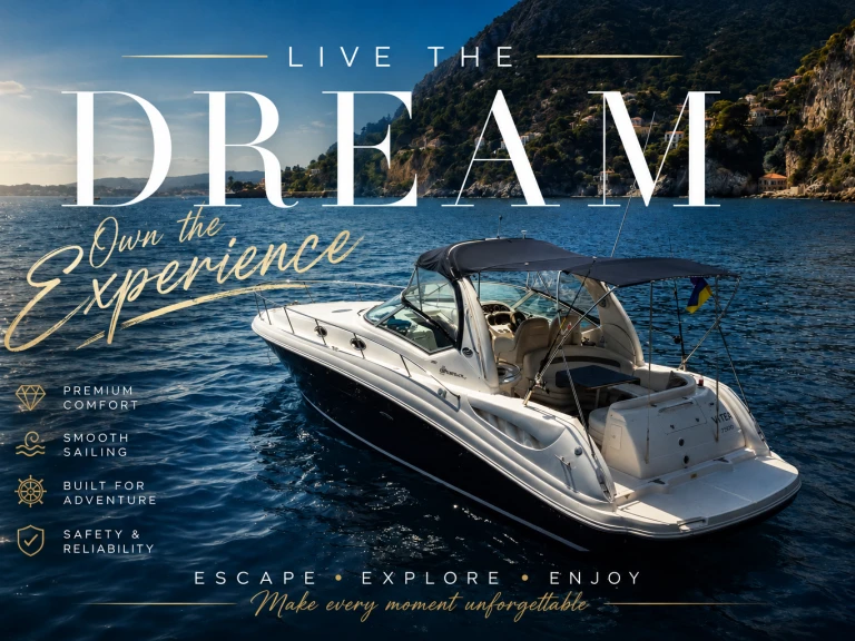 Location Bateau à moteur à Beaulieu-sur-Mer - Sea Ray Sea Ray 375 Sundancer