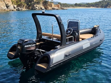 artboat RIB 500 charter bareboat or skippered in  Portoferraio Port