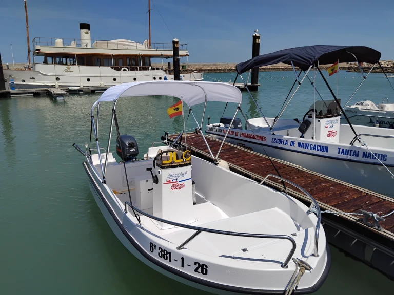 FIBERPLAST  440 Open  a louer à Espagne