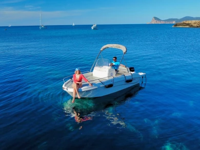 Motorboot mieten in Sant Antoni de Portmany - Remus Remus 450 open