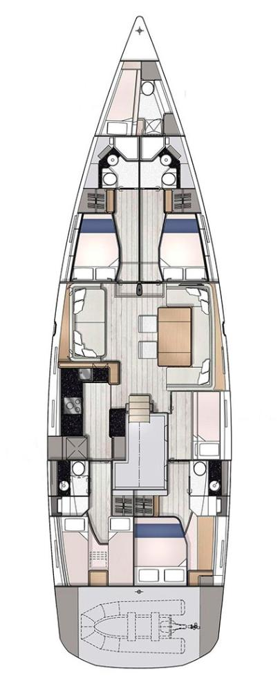 Location à Lávrio - Jeanneau Jeanneau 65 sur SamBoat