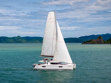 Ein Fountaine Pajot Saba 50 mieten in Ao Po
