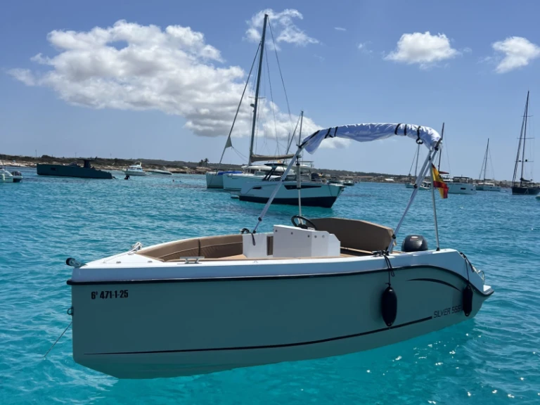 Location Bateau à moteur à Sant Antoni de Portmany - Silver 555 PREMIUM BOAT
