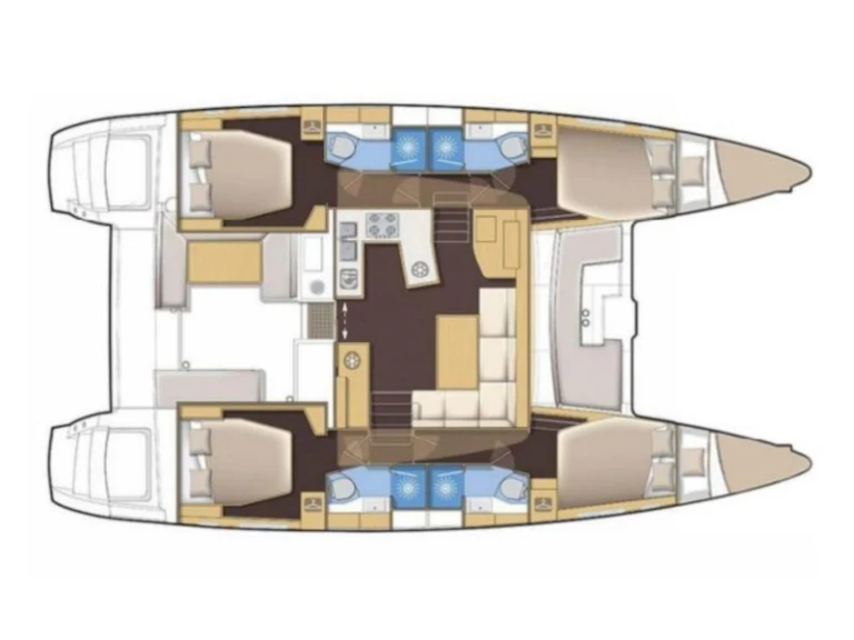 Location Catamaran Lagoon avec permis