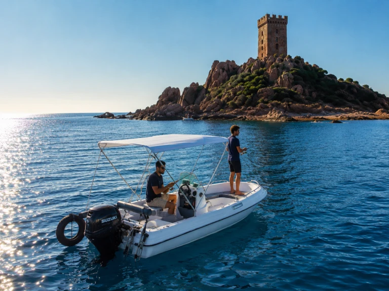 Location Bateau à moteur à Saint-Raphaël - Jeanneau Cap Camarat 515