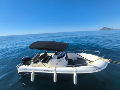 Yacht hire Puerto Campomanes Greenwich cheap Mareti 6 Open