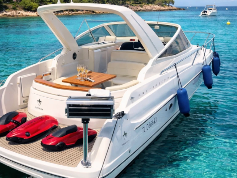 Location bateau Jeanneau Prestige 30 S à Cannes sur Samboat