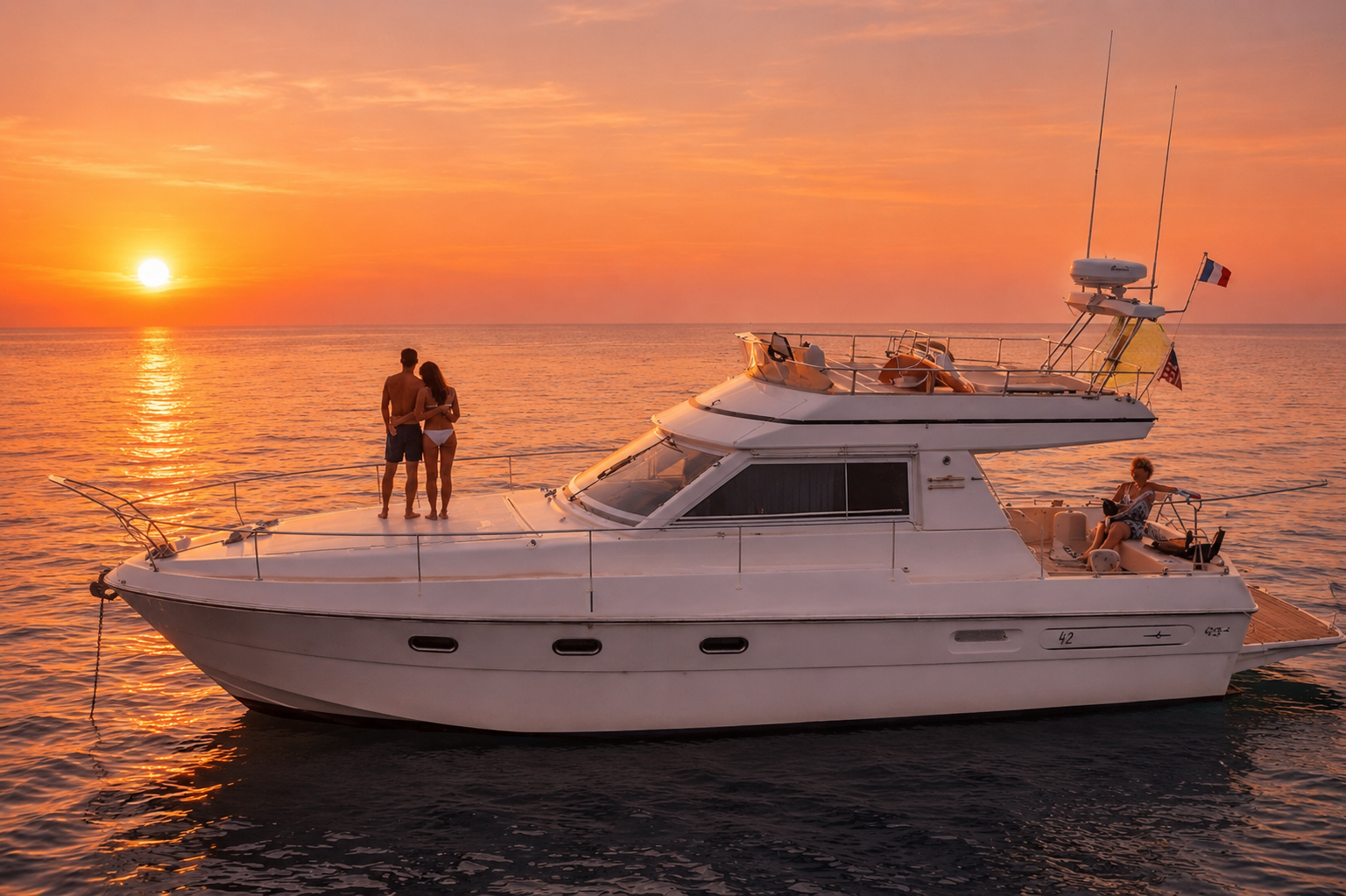 Ferretti Holiday Sea  a louer à Cannes