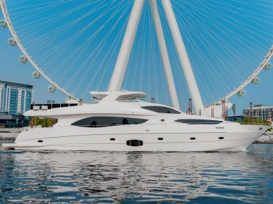 Jacht te huur in Dubai Marina voor de beste prijs