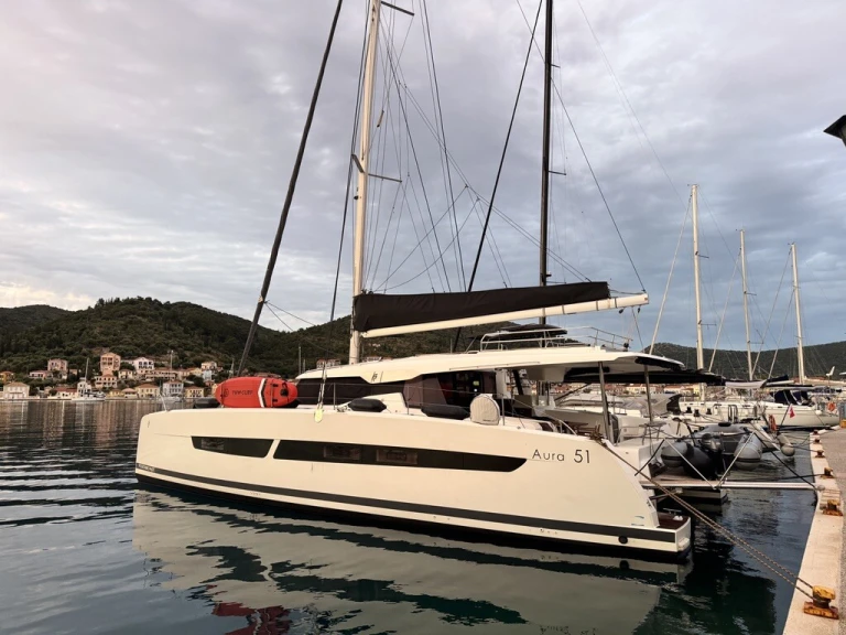 Location Catamaran à Préveza - Fountaine Pajot Aura 51