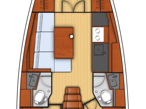 Location bateau Bénéteau Oceanis 38.1 à Livorno sur Samboat